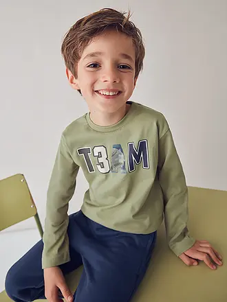 MAYORAL | Jungen Langarmshirt | grün